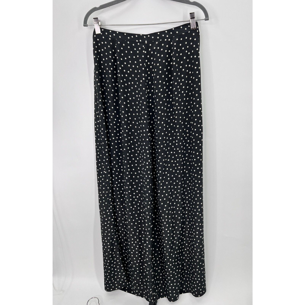 Vintage Victoria’s Secret Gold Label Wide Leg Lounge Polka Dot Pants Women's M